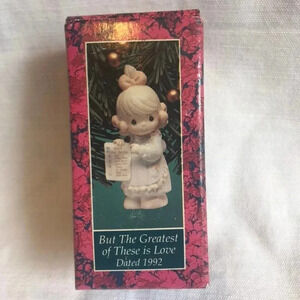 Vintage Precious Moments Enesco Ornament 1992